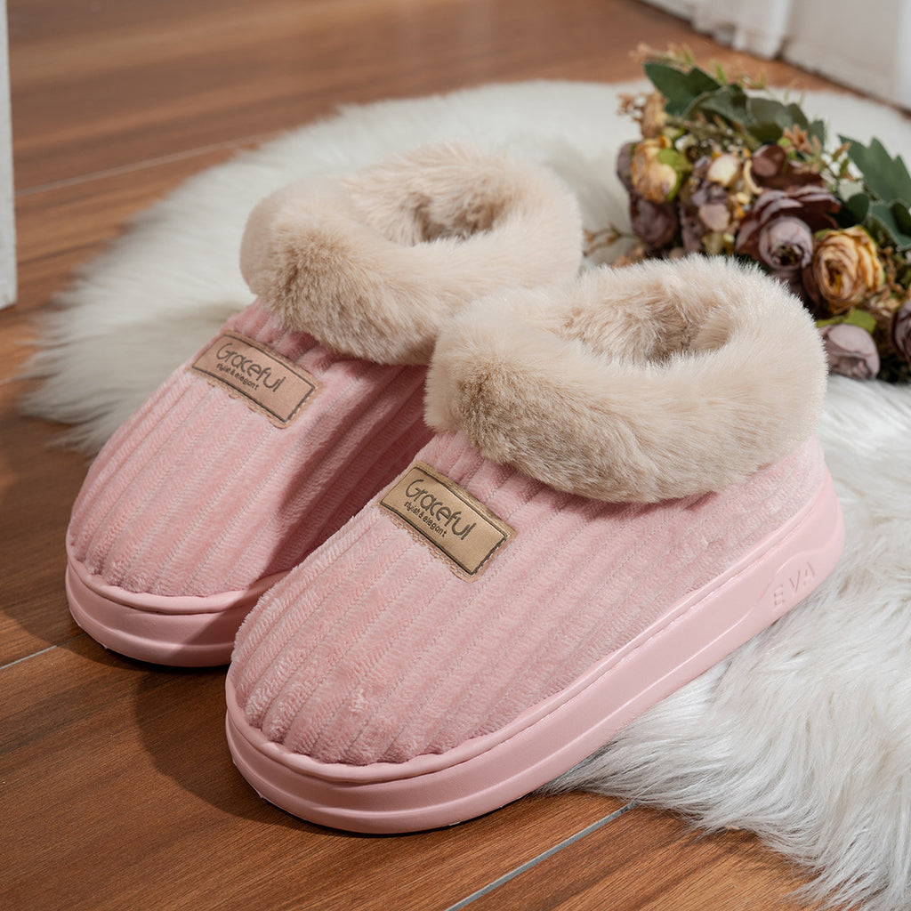 HomeHug™ Cotton Comfort Slippers